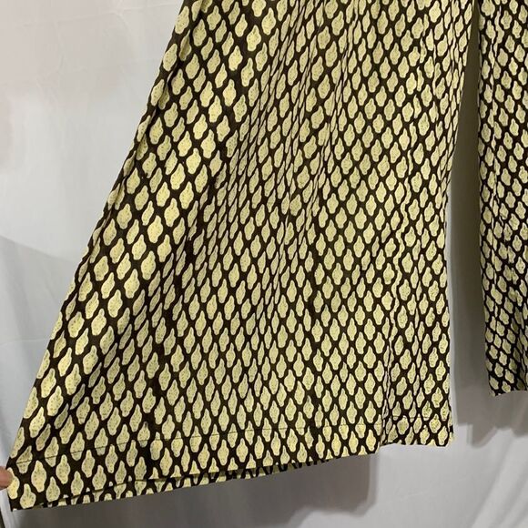 NILA Rubin Kajol Pants Hand Block Printed Pure Cotton Palazo Pants women’s L/XL - Picture 4 of 11